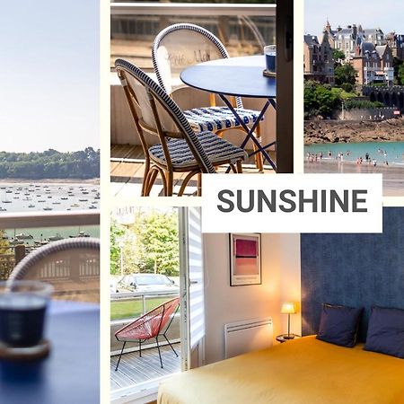 Sunshine - Appartement 2Pers - Terrasse Vue Mer - Dinard Exteriér fotografie